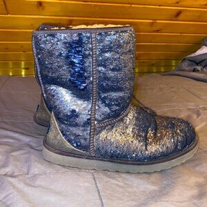 Ugg sparkle boots size 10